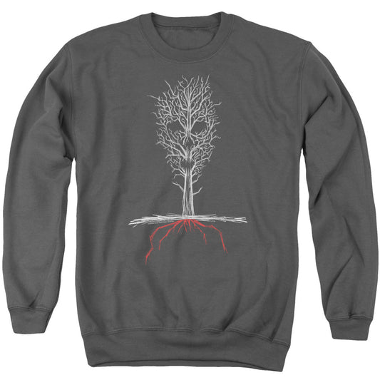 American Horror Story Scary Tree Mens Crewneck Sweatshirt Charcoal