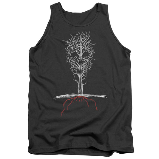 American Horror Story Scary Tree Mens Tank Top Shirt Charcoal