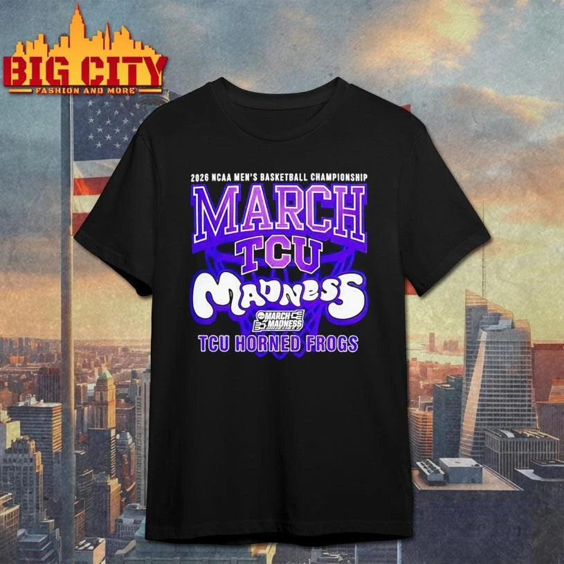 TCU Horned Frogs 2026 NCAA Men’s Basketball Championship March Madness Shirt