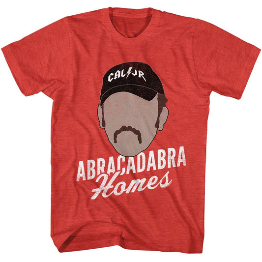 Talladega Nights - Abracadabra Homes - American Classics Heather Adult Short Sleeve T-Shirt (Image 1)