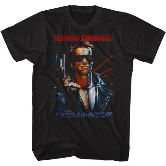 Terminator - Schwarzinator - Short Sleeve - Adult - T-Shirt - clothing by TeeHivey.com