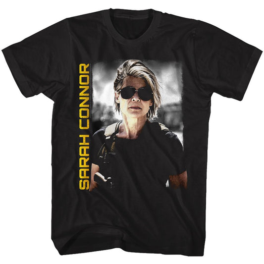 Terminator Dark Fate - Sarah Conner - Short Sleeve - Adult - T-Shirt - clothing by TeeHivey.com
