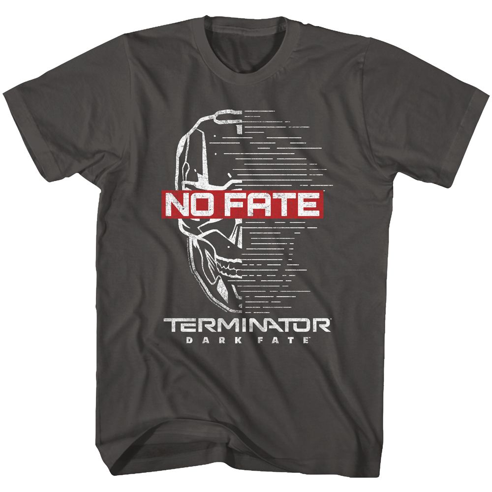 Terminator Dark Fate - No Fate - Short Sleeve - Adult - T-Shirt - clothing by TeeHivey.com