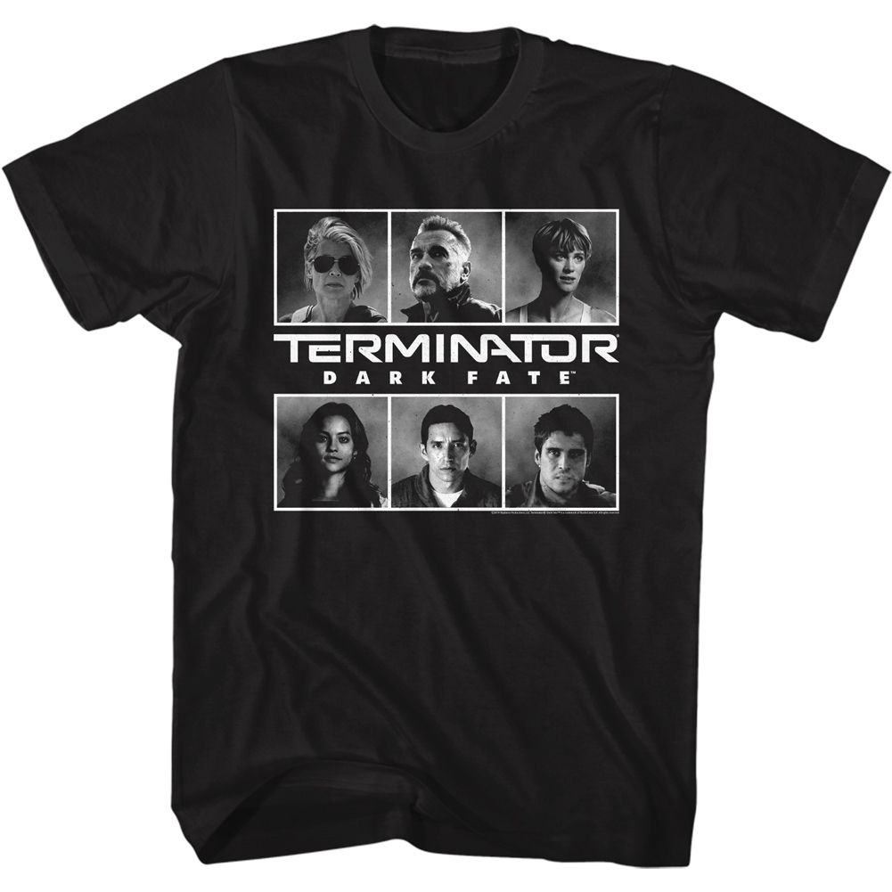 Terminator Dark Fate - Groupshot - Short Sleeve - Adult - T-Shirt - clothing by TeeHivey.com