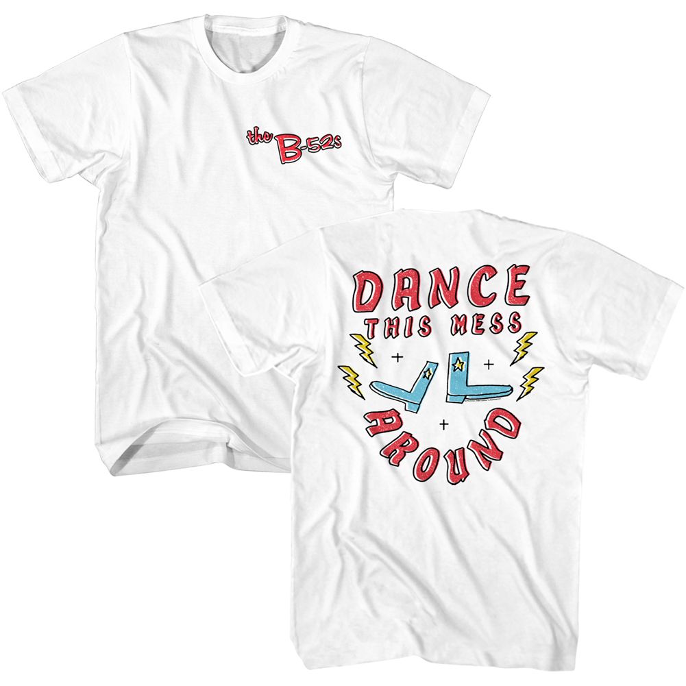 The B52S - Dance This Mess - Short Sleeve - Adult - T-Shirt - clothing by TeeHivey.com