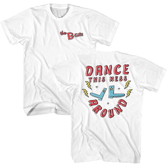 The B52S - Dance This Mess - Short Sleeve - Adult - T-Shirt - clothing by TeeHivey.com