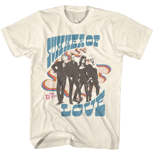 The B52S - Summer Of Love - Short Sleeve - Adult - T-Shirt