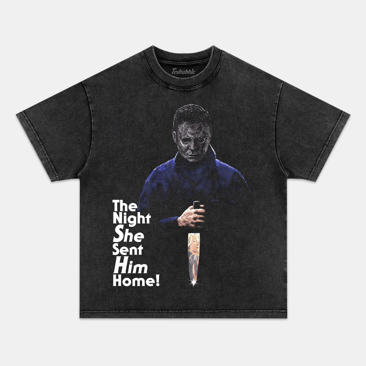 THE NIGHT SHE SENT HIM HOME TEE - clothing by TeeHivey.com (Image 2)