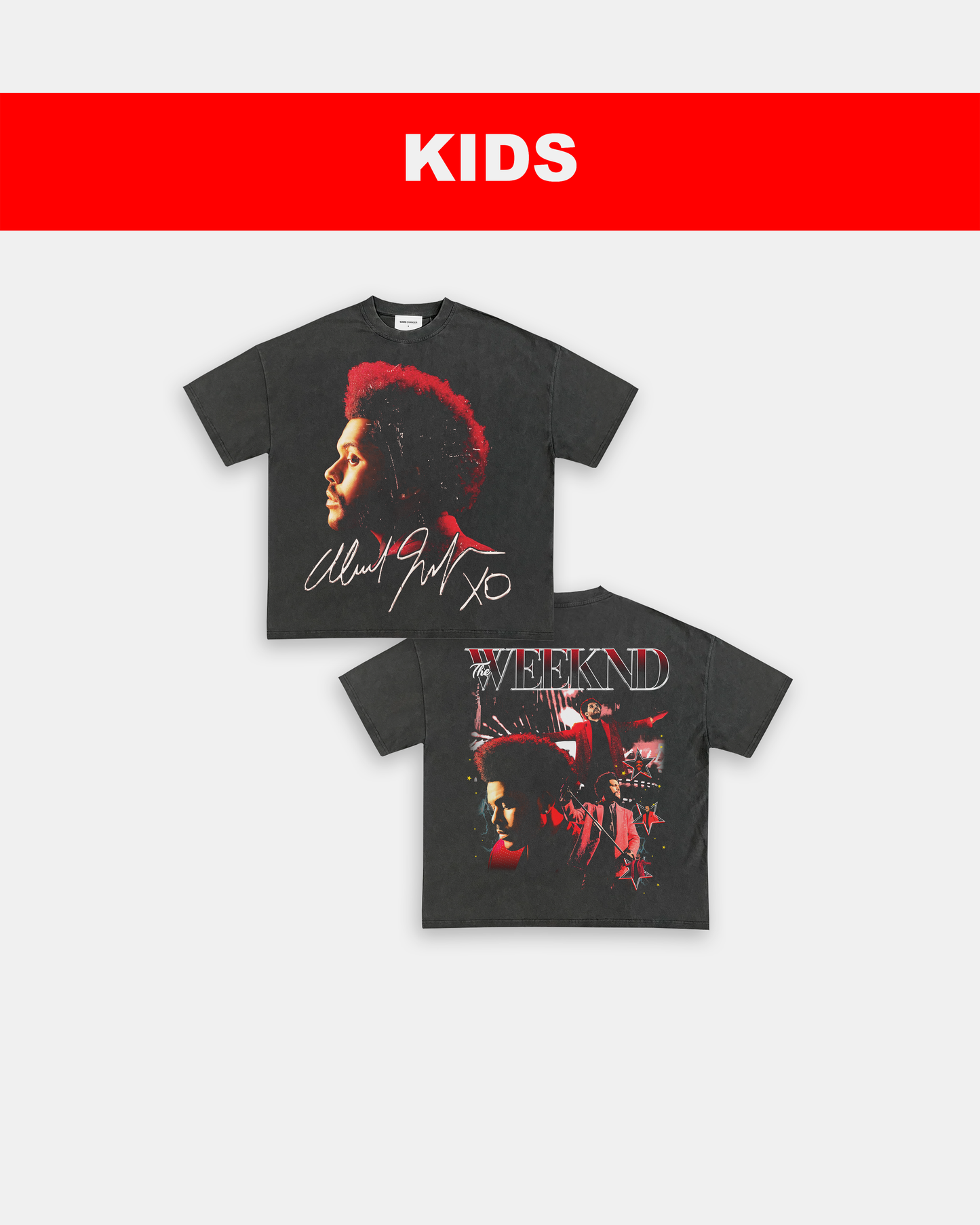 THE WEEKND 3 - KIDS TEE - [DS]