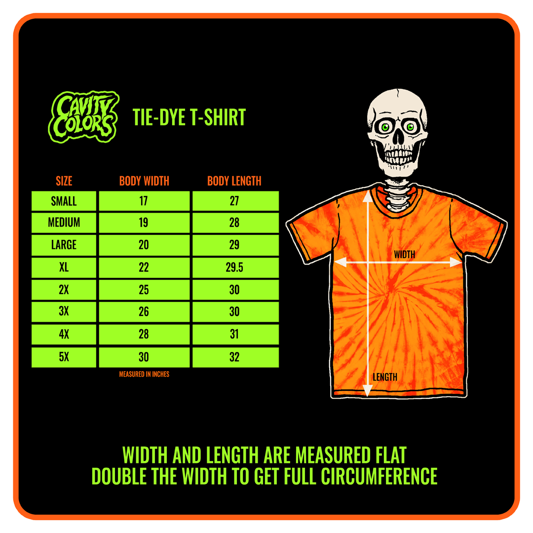 DARIO ARGENTO'S SUSPENSE THRILLER! - TIE-DYE T-SHIRT