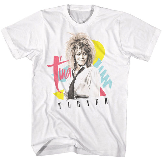 Tina Turner - Shapes - American Classics - Adult Short Sleeve T-Shirt - clothing by TeeHivey.com (Image 1)