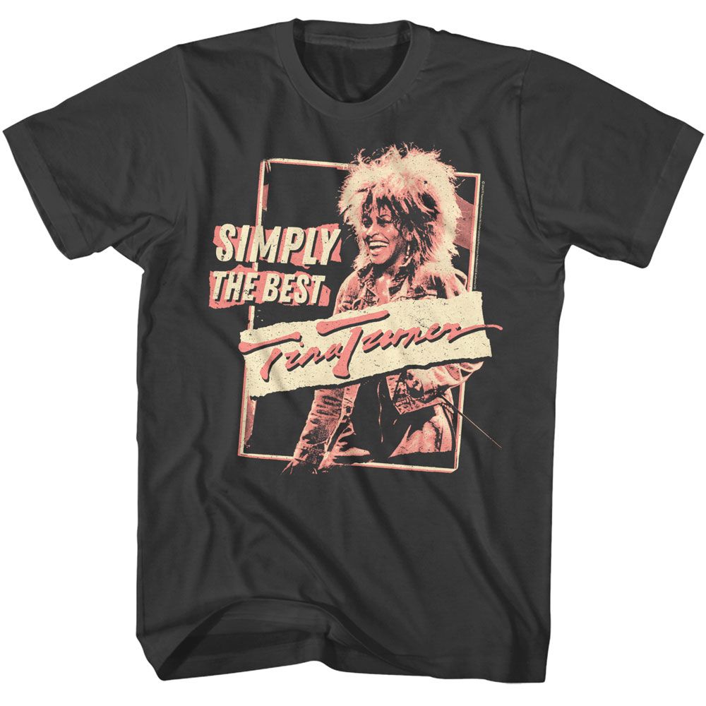 Tina Turner - Magazine Cutout - American Classics - Adult Short Sleeve T-Shirt - clothing by TeeHivey.com (Image 1)
