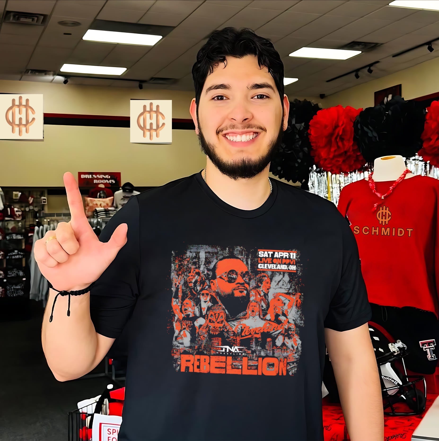 TNA 2026 Rebellion Cleveland Live on PPV shirt