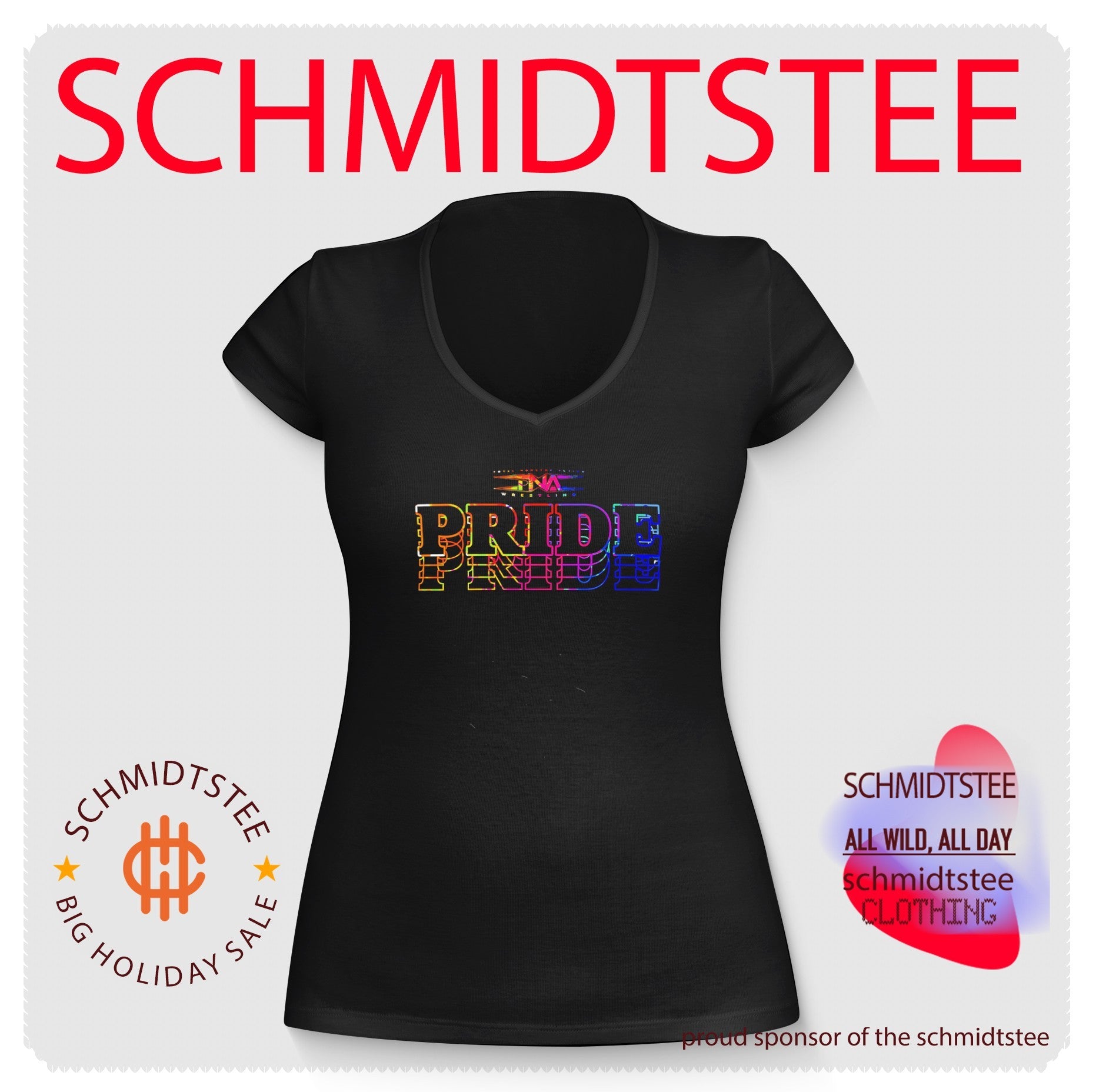 TNA Wrestling Pride 2026 LGBTQ shirt