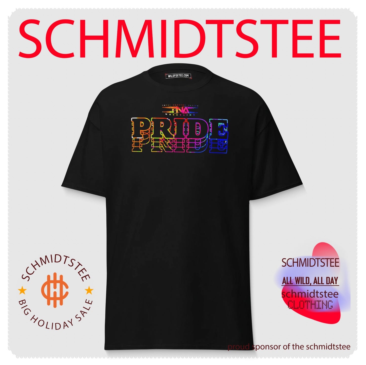 TNA Wrestling Pride 2026 LGBTQ shirt