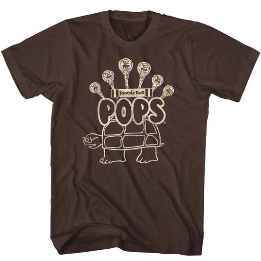 Tootsie Roll - Turtle Pops - Short Sleeve - Adult - T-Shirt - clothing by TeeHivey.com
