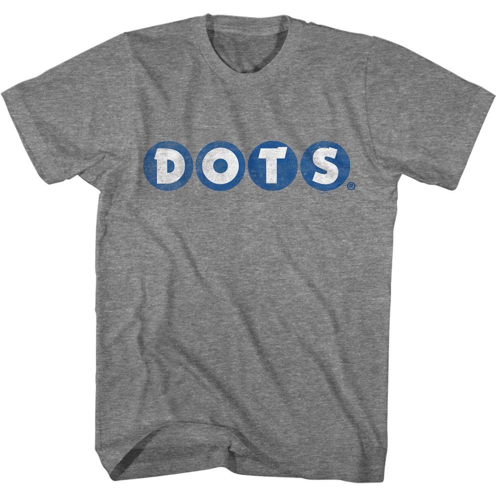 Tootsie Roll - Dots - Short Sleeve - Heather - Adult - T-Shirt - clothing by TeeHivey.com