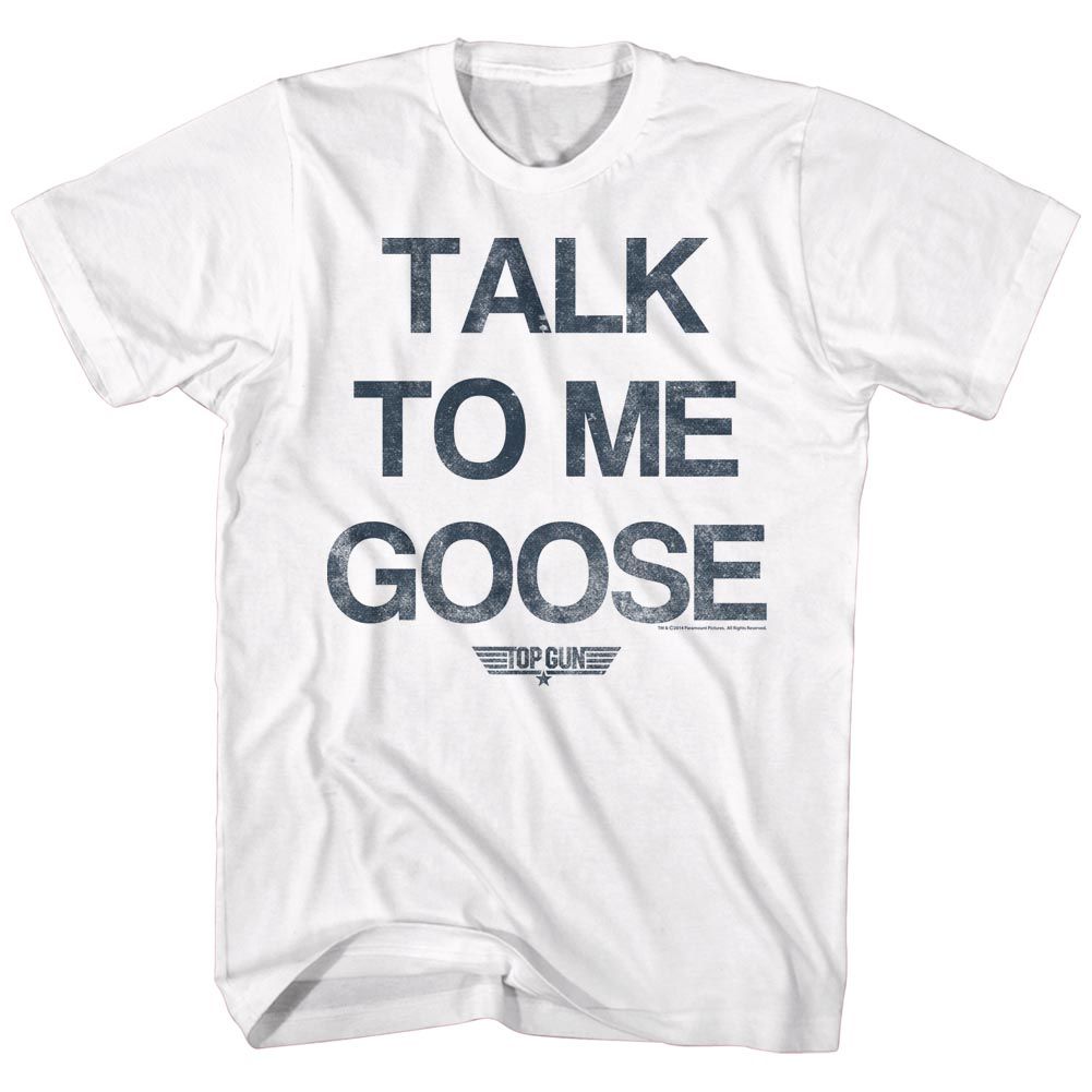 Top Gun - Talk Goose - Short Sleeve - Adult - T-Shirt - clothing by TeeHivey.com