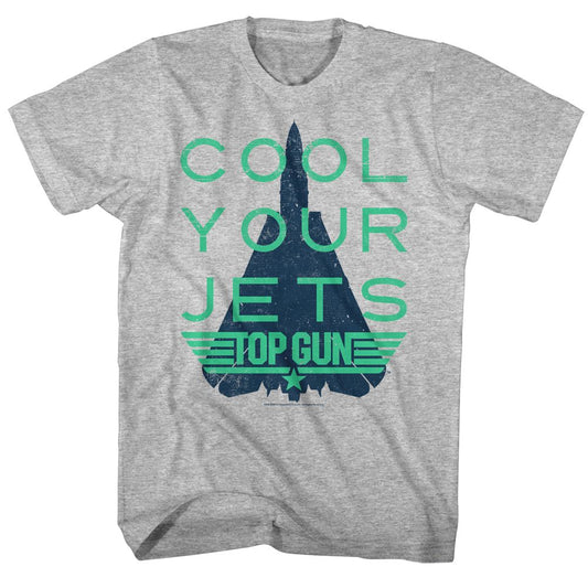 Top Gun - Cool 2 - Short Sleeve - Heather - Adult - T-Shirt - clothing by TeeHivey.com