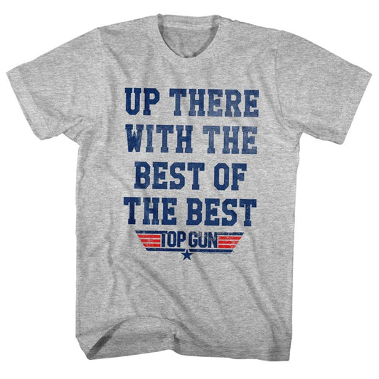 Top Gun - Best Of The Best - Short Sleeve - Heather - Adult - T-Shirt - clothing by TeeHivey.com