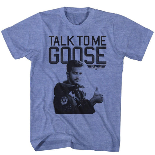 Top Gun - Talk To Me - Short Sleeve - Heather - Adult - T-Shirt