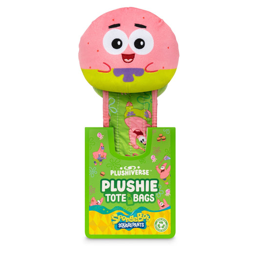 Plushiverse Patrick Star Snacktime Plushie Tote Bag