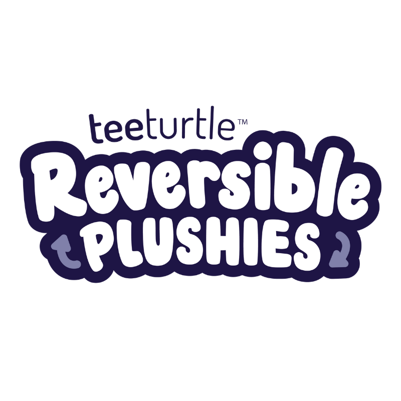 TeeTurtle Reversible Wolf Plushie (Spring + Summer)