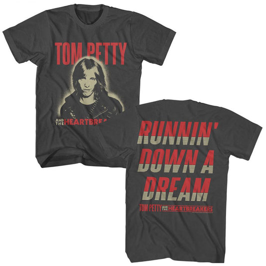 Tom Petty - Runnin Down A Dream - American Classics - Adult Short Sleeve T-Shirt - clothing by TeeHivey.com (Image 1)