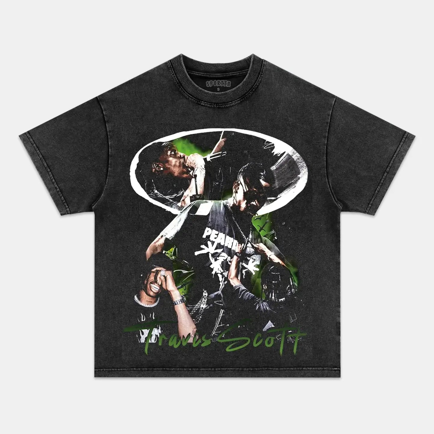 TRAVIS SCOTT VINTAGE TEE Style008