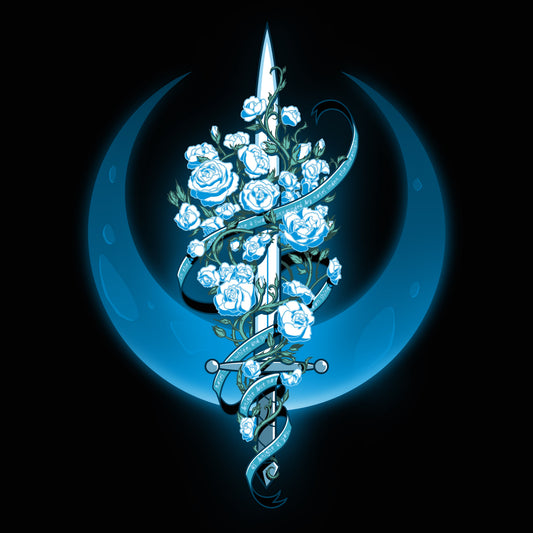 Moonlit Blade of Roses