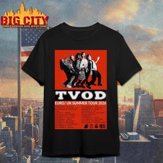 TVOD Summer Tour EU UK 2026 Poster Shirt