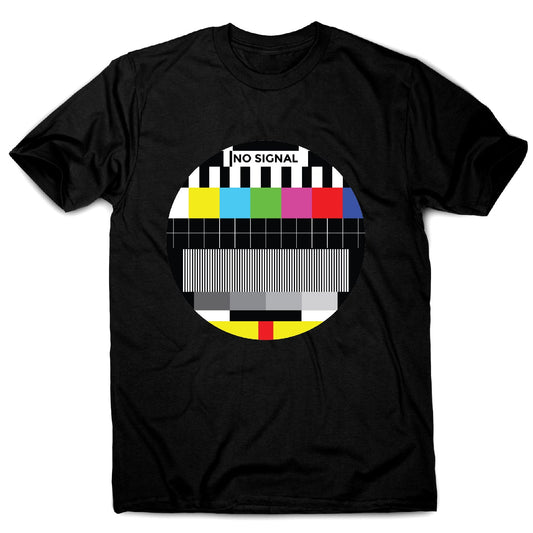 Tv signal - illustration graphic men's t-shirt