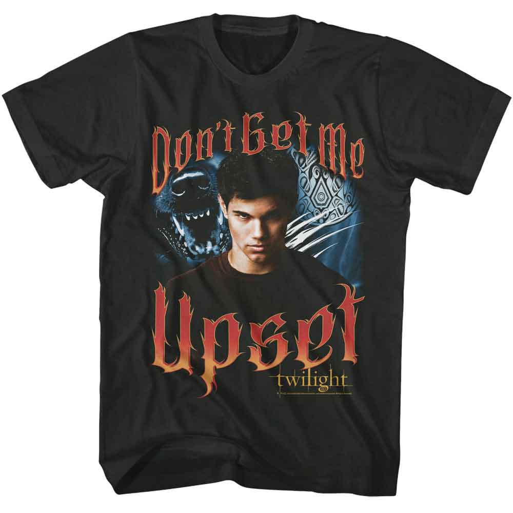 Twilight - Dont Get Me Upset - American Classics - Solid Gray Adult Short Sleeve T-Shirt - clothing by TeeHivey.com (Image 1)