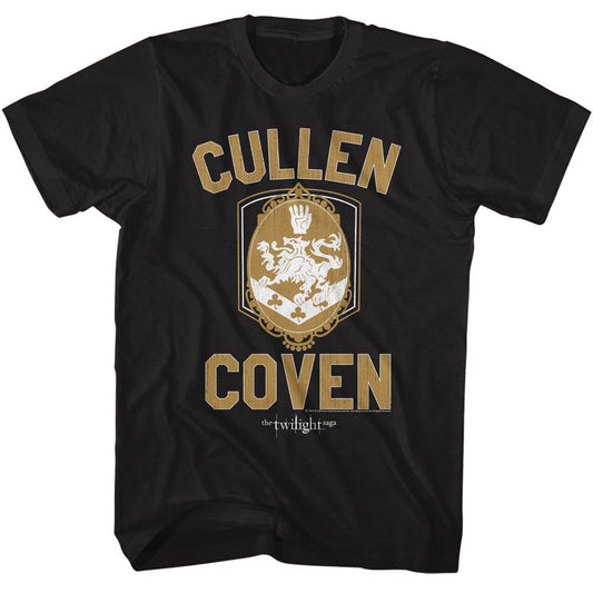 Twilight - Cullen Coven - American Classics - Solid Black Adult Short Sleeve T-Shirt