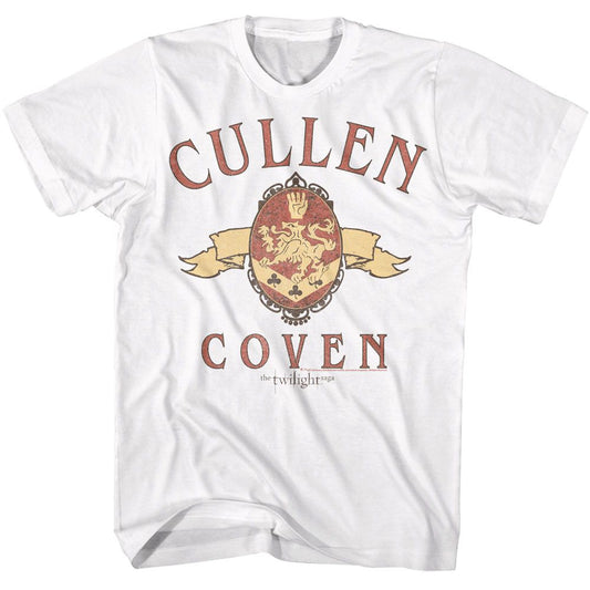 Twilight - Cullen Coven Preppy - American Classics - Solid White Adult Short Sleeve T-Shirt