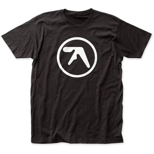 Aphex Twin Logo Mens T Shirt Black - clothing by TeeHivey.com