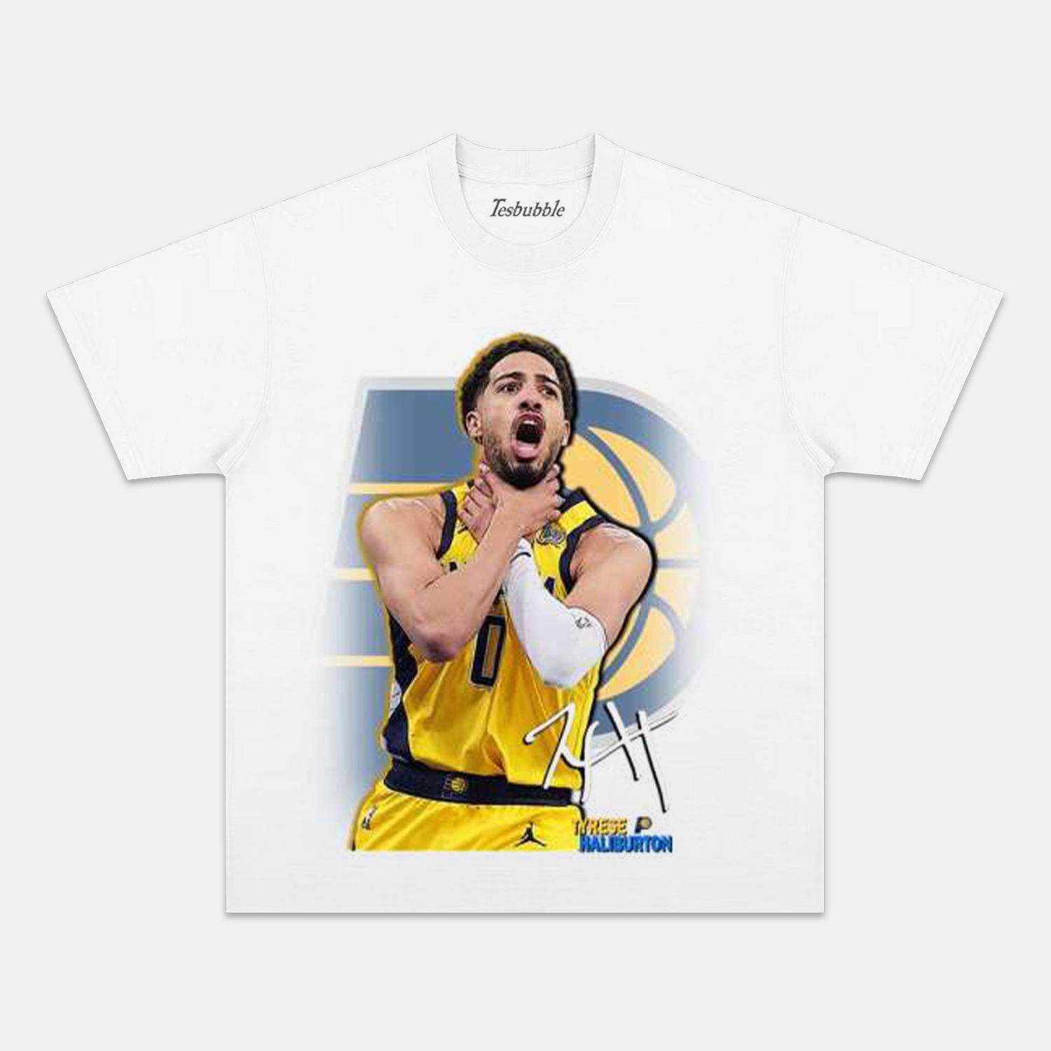 TYRESE HALIBURTON 3.0 TEE Style001 - clothing by TeeHivey.com (Image 3)