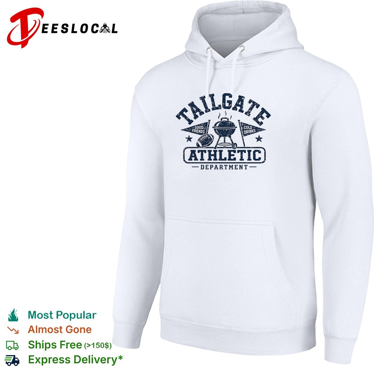 Tailgate athletic department good friends cold drinks shirt