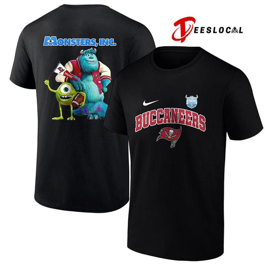 Tampa Bay Buccaneers x Monsters inc cartoon shirt