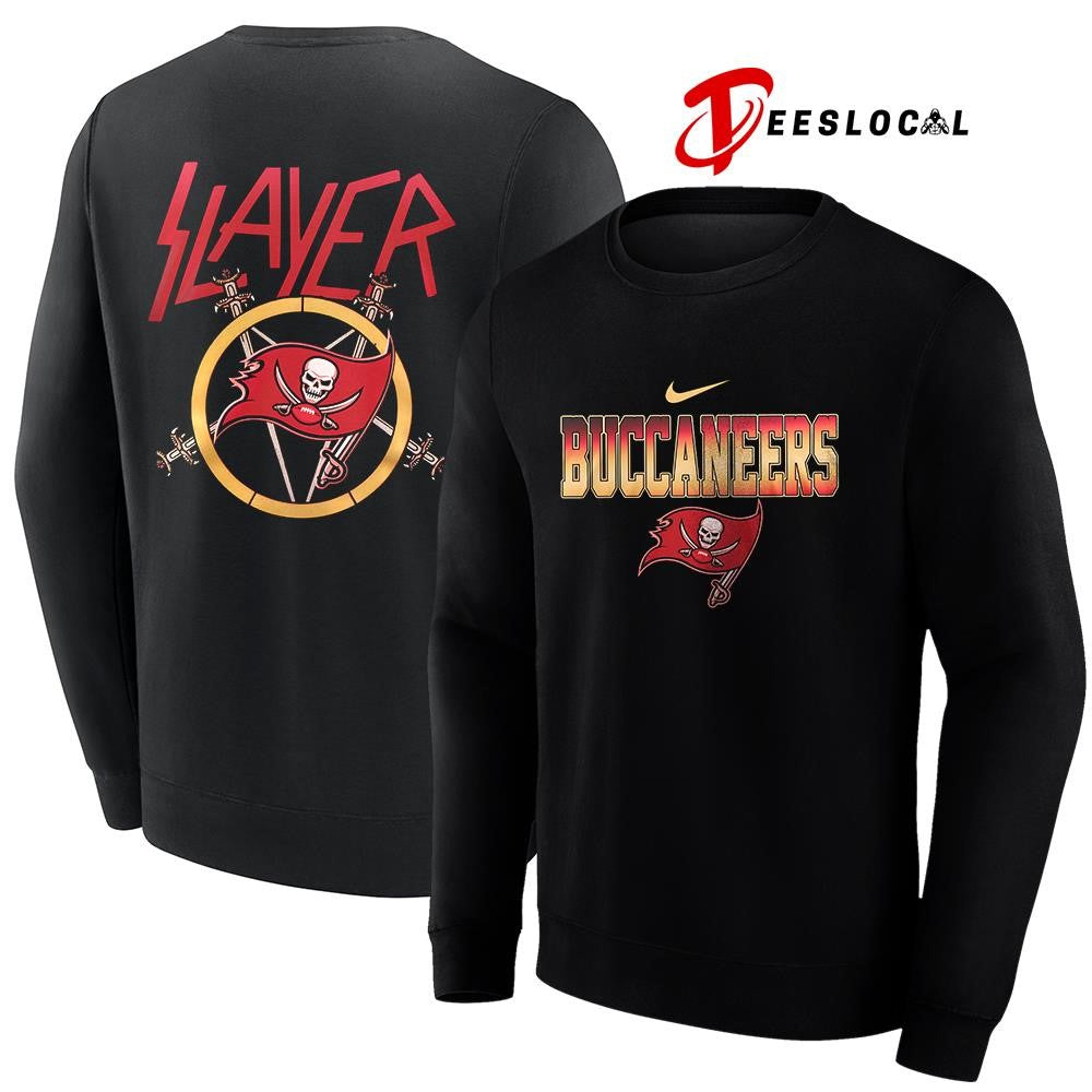 Tampa Bay Buccaneers x Slayer logo shirt