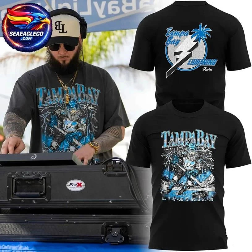 Tampa Bay Lightning x Duvin Zeus 2026 Exclusive Two Sided Shirt