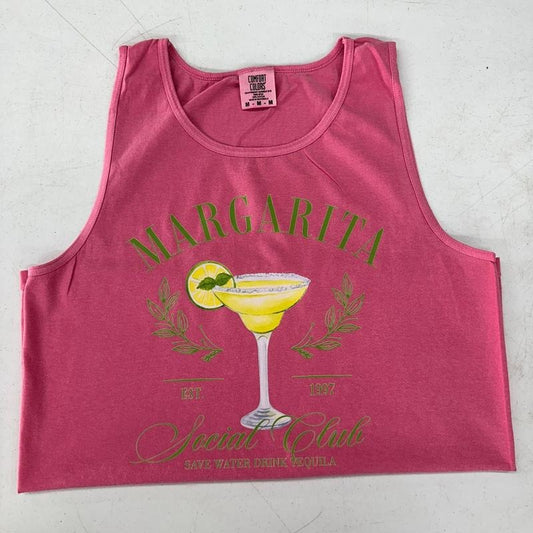 Tank Top - Margarita Social Club Comfort Colors Tank Top  'NLB'