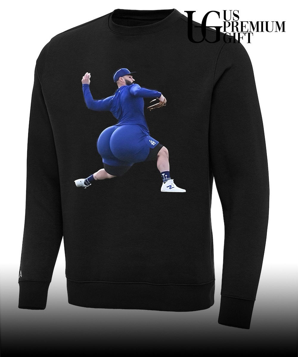 Tanner Scott Los Angeles Dodgers big league booty pitcher shirt