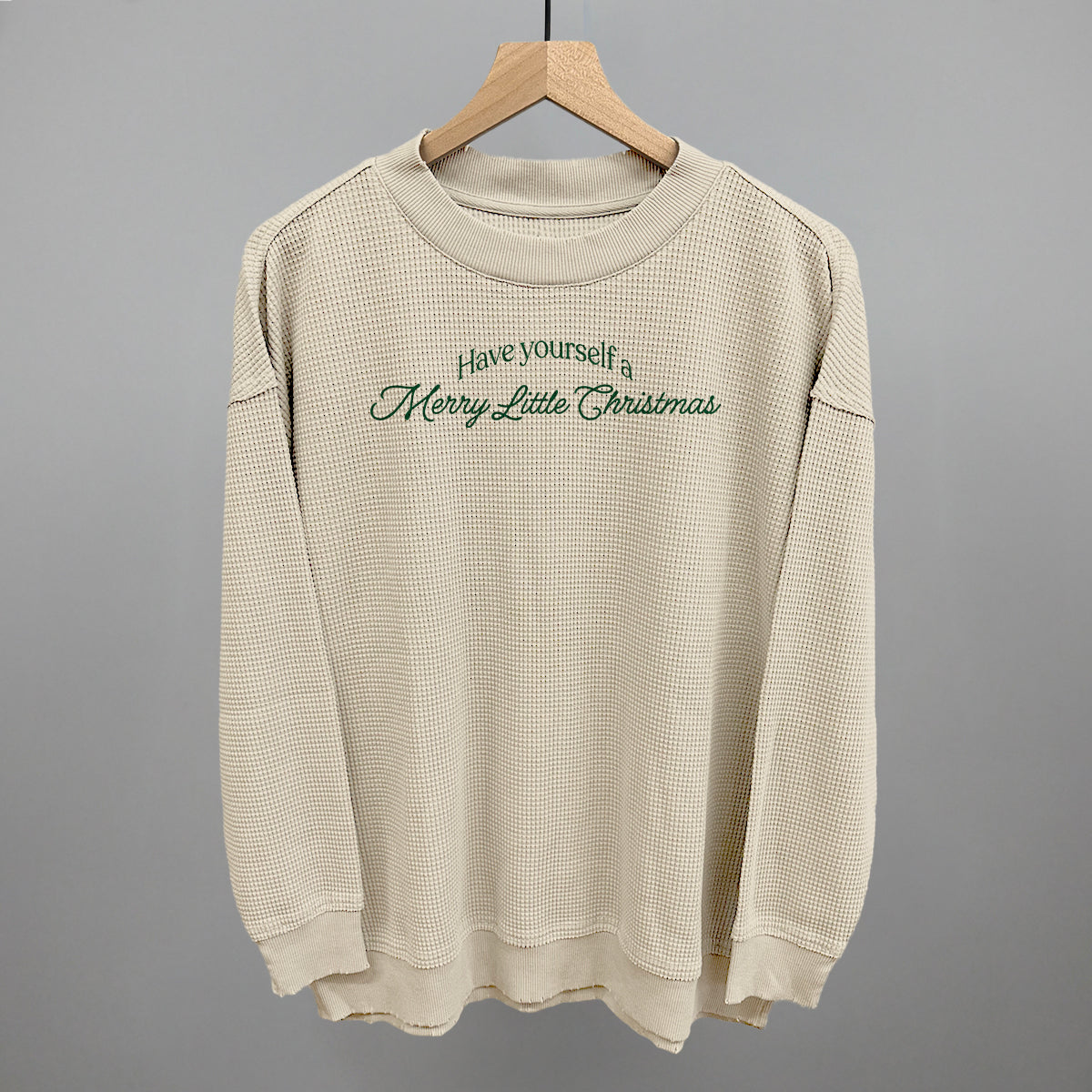 Merry Little Christmas (Green) - clothing by TeeHivey.com (Image 1)