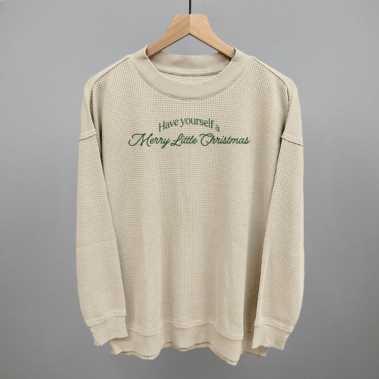 Merry Little Christmas (Green) - clothing by TeeHivey.com (Image 1)