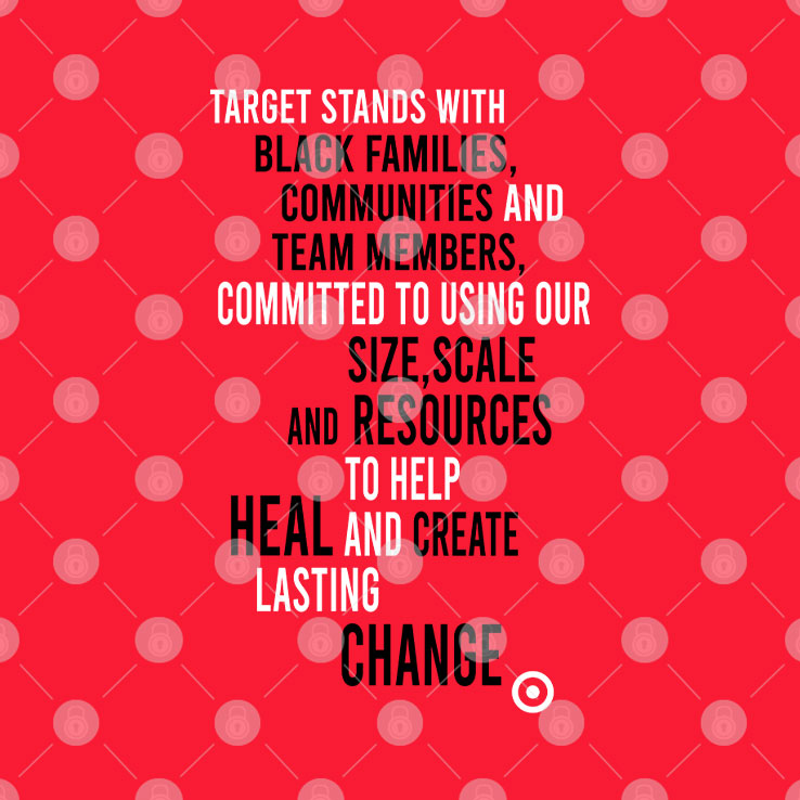 Target Stands With Black Families Communities And Team Members T Shirt