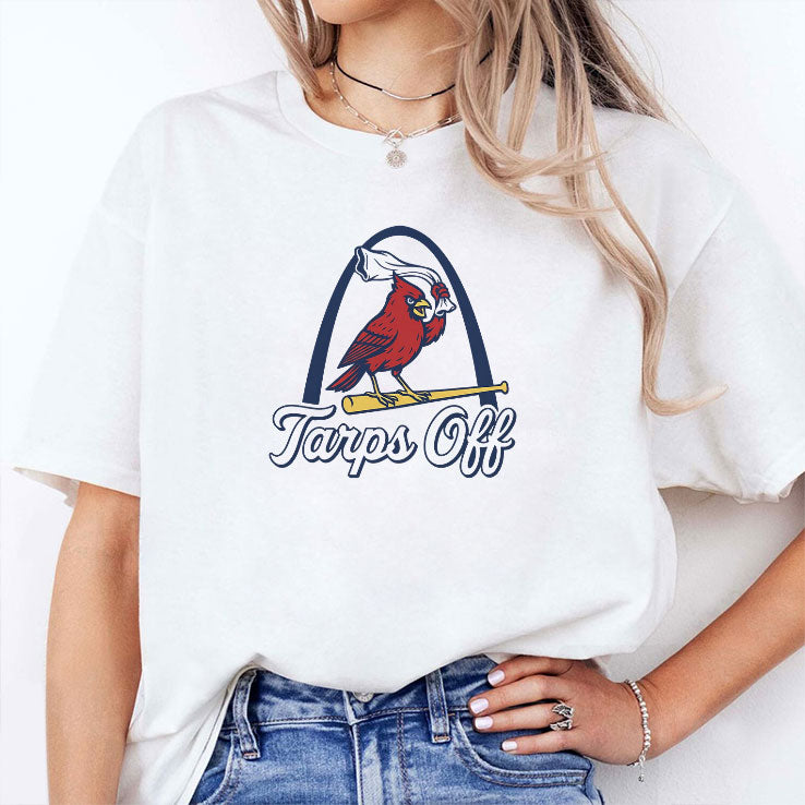 Tarps Off St. Louis Cardinals Tee