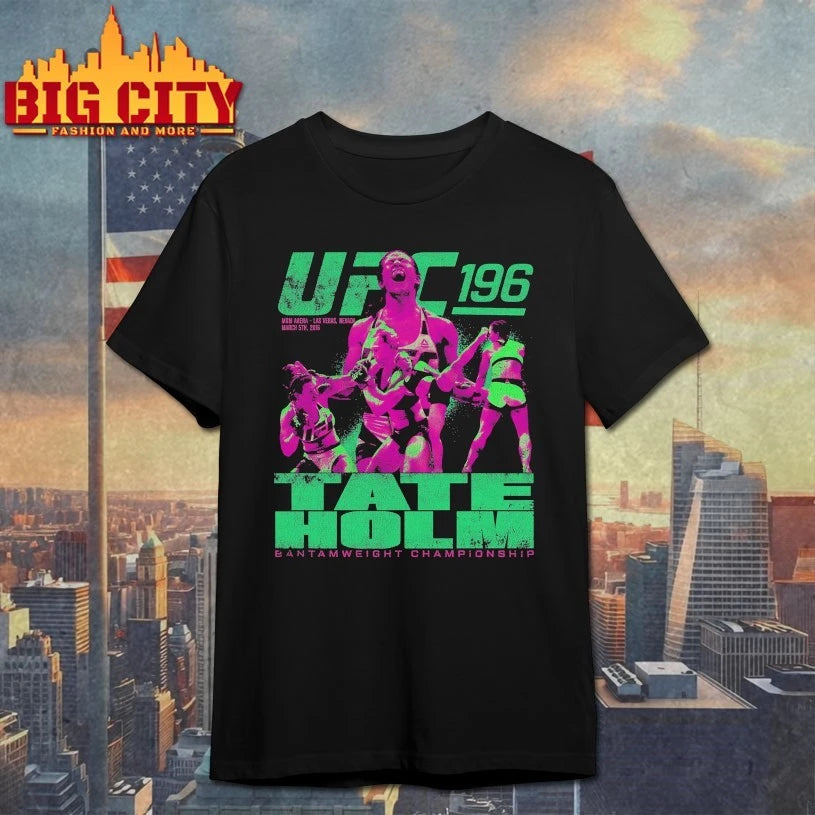 Tate Vs Holm Ufc 196 Featherweight Championship T-shirt