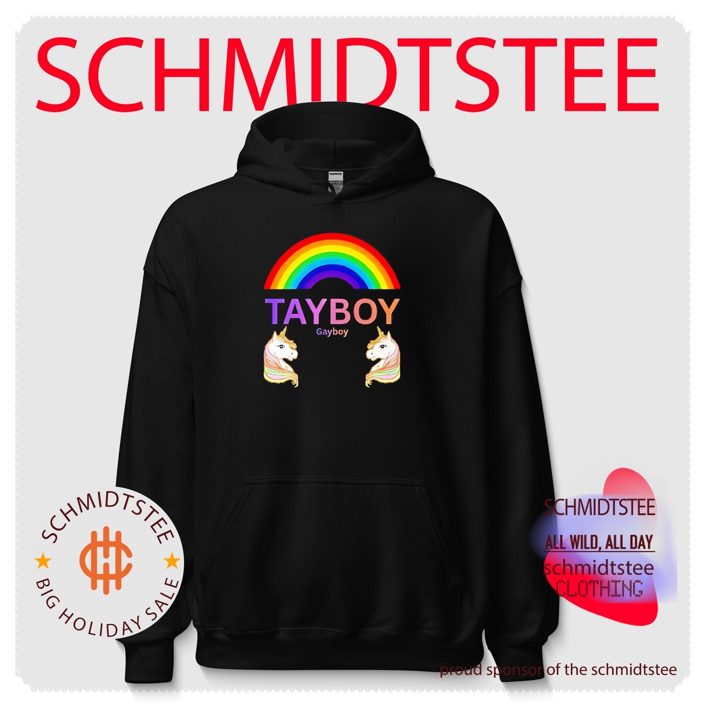 Tay Boy Gay Boy Unicorn Rainbow LGBTQ Pride shirt