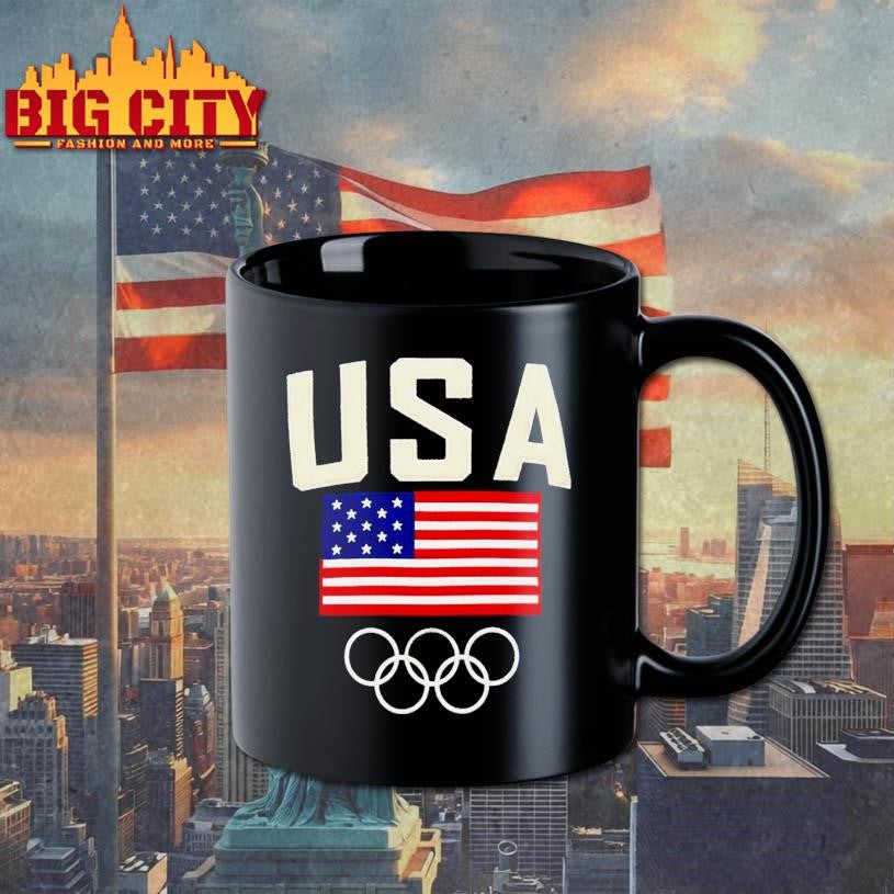 Team Usa Olympic Gold 2026 Usa Flag Shirt